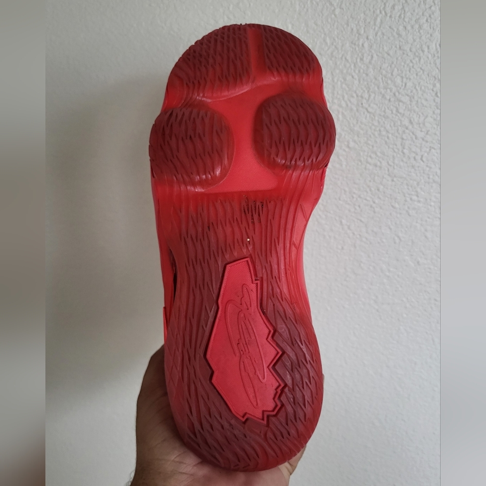 Red Athletic Sneakers - Picture 5 of 6